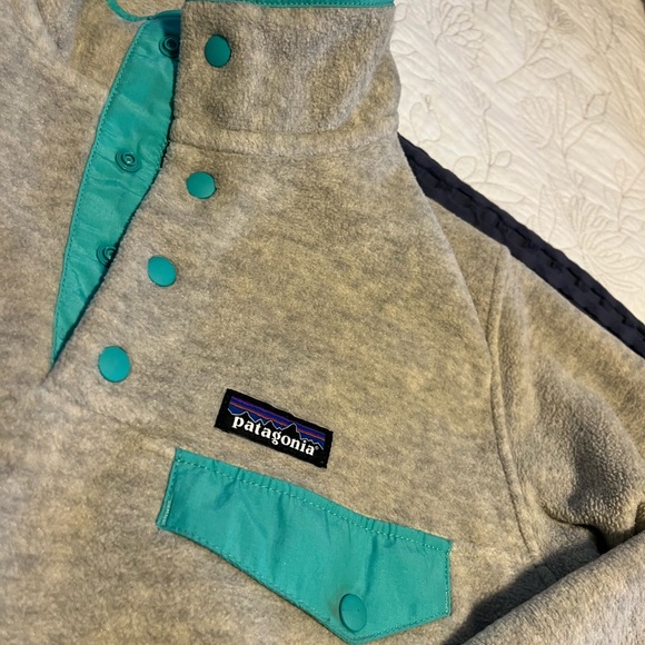 Patagonia lightweight synchilla snap t fleece pullover - Picture 2 of 6